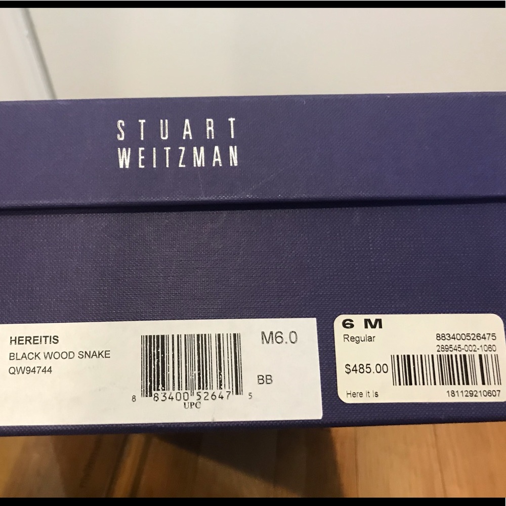 Stuart Weitzman Hereitis Snake Booties - image 6